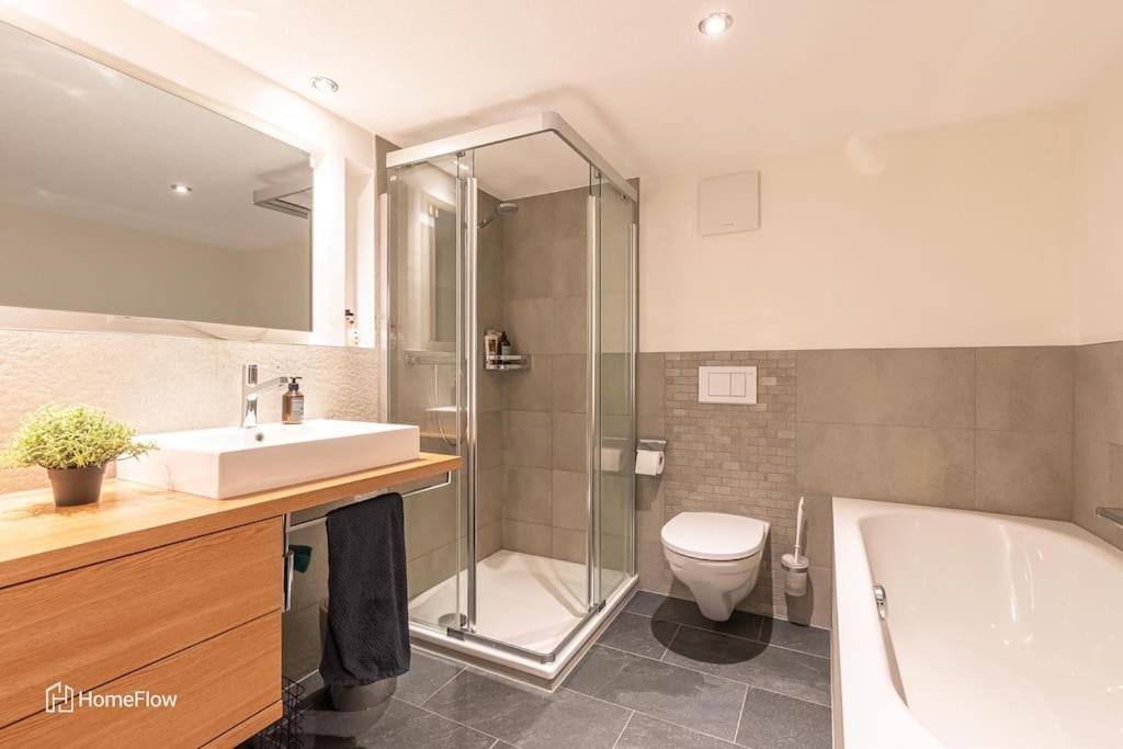 Comfortable Apartment For 4-8 Persons Near Zermatt Täsch Dış mekan fotoğraf