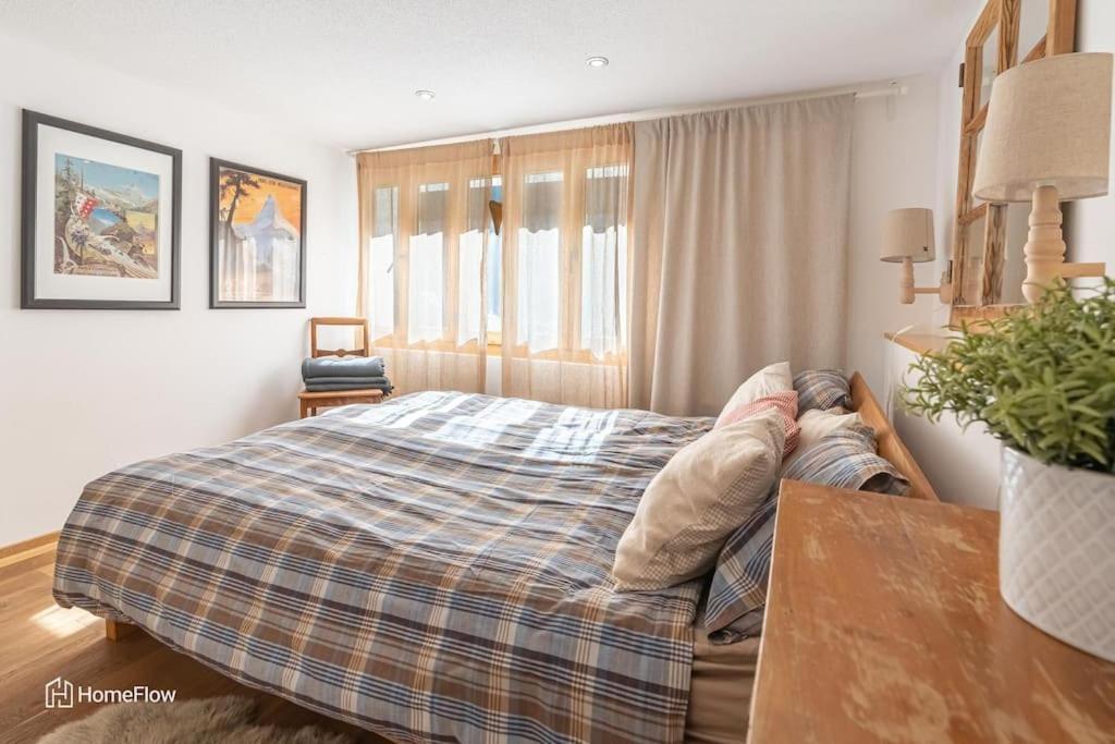 Comfortable Apartment For 4-8 Persons Near Zermatt Täsch Dış mekan fotoğraf
