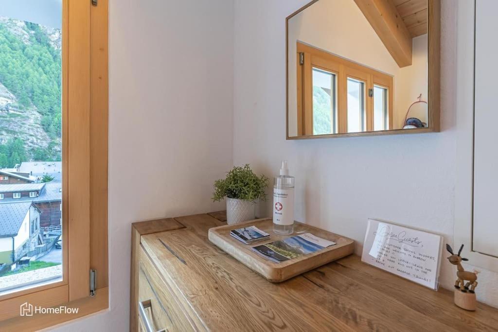 Comfortable Apartment For 4-8 Persons Near Zermatt Täsch Dış mekan fotoğraf