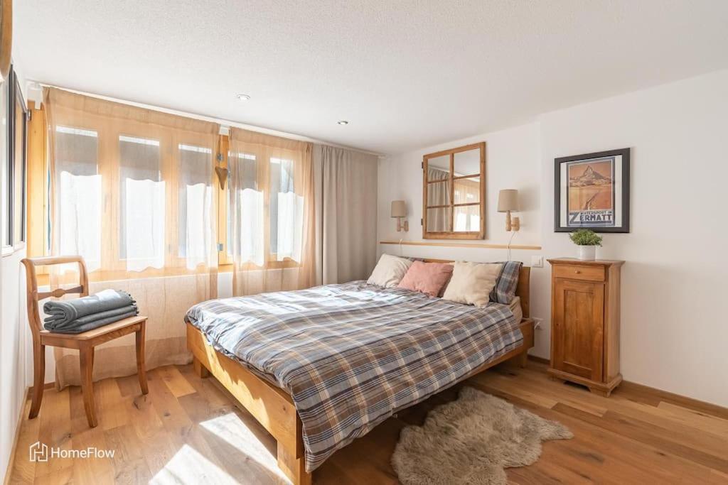 Comfortable Apartment For 4-8 Persons Near Zermatt Täsch Dış mekan fotoğraf